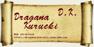 Dragana Kuručki vizit kartica